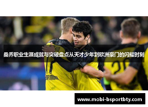 桑乔职业生涯成就与突破盘点从天才少年到欧洲豪门的闪耀时刻