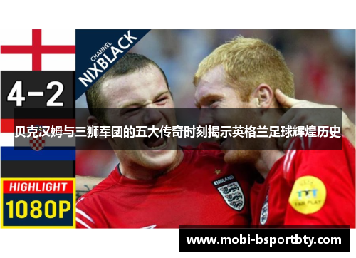 贝克汉姆与三狮军团的五大传奇时刻揭示英格兰足球辉煌历史